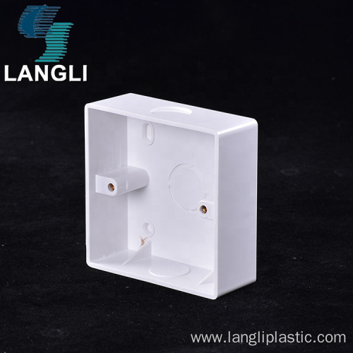 Electrical White Color 86 Type Box Switch Box